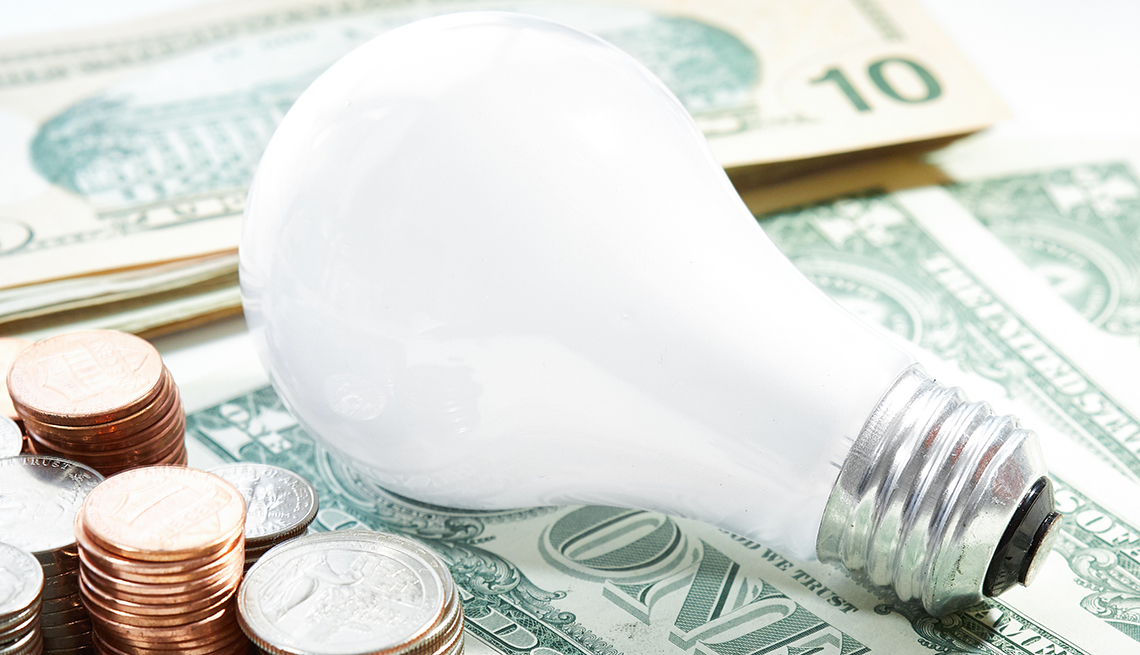 Concepto de ahorro energético